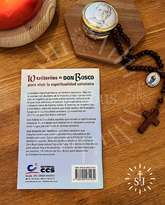 10 criterios de Don Bosco para vivir la espiritualidad salesiana