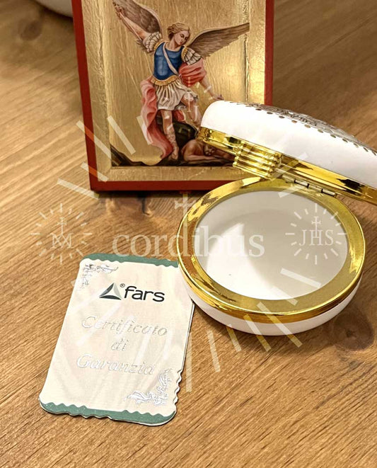 Estuche "San Miguel Arcángel blanco"