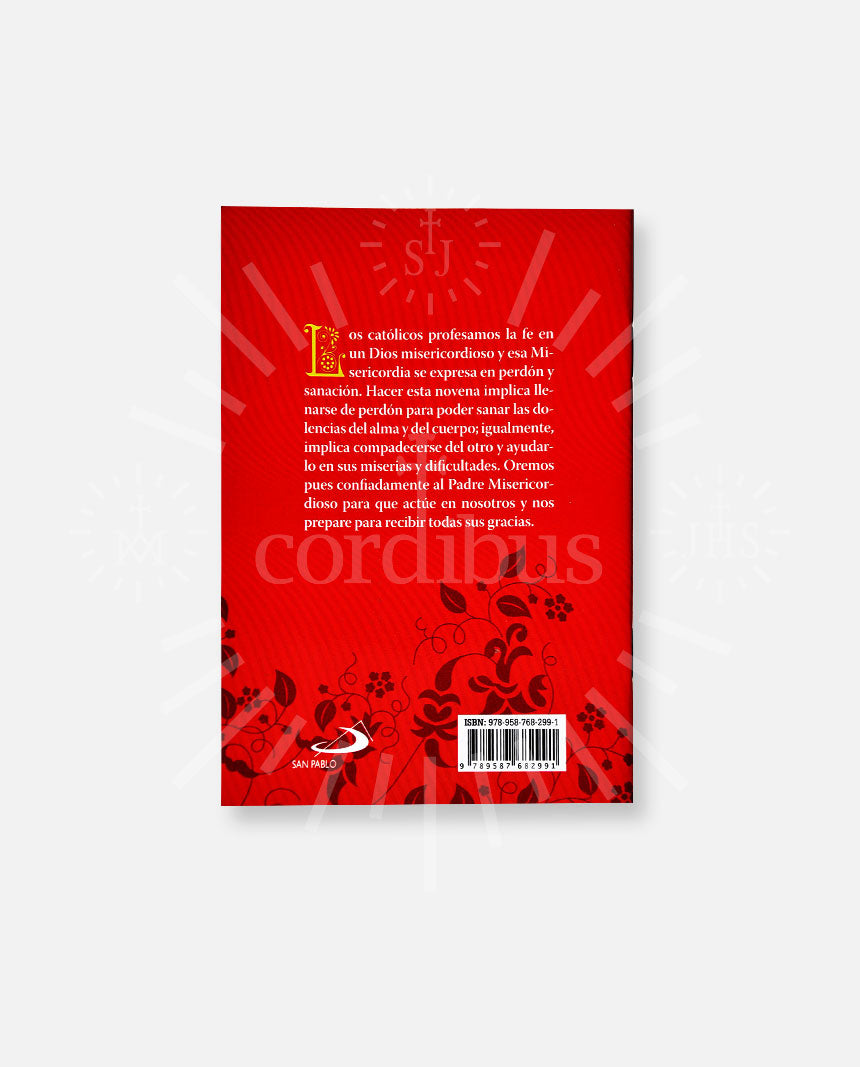 "Novena Biblica de la Misericordia. Para obtener sanación, paz y serenidad espiritual"