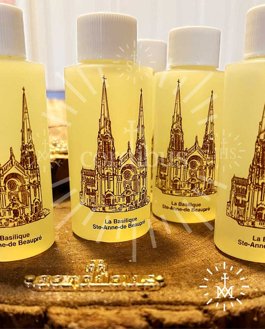 Aceite santo de Santa Ana (Basilica de Beaupré - Quebéc)
