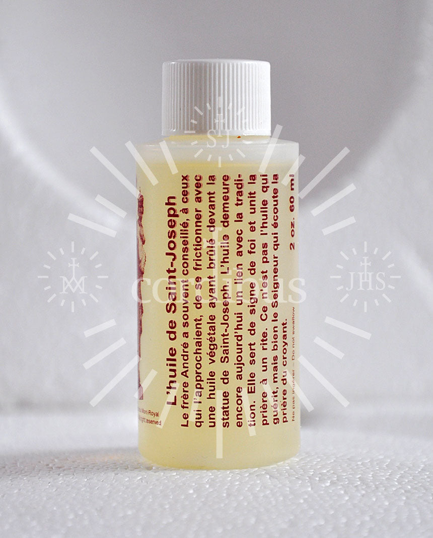 Aceite Bendito del Oratorio de San José (Hmno. André - Montreal)