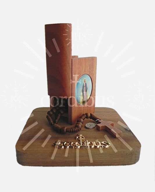 Estuche con rosario "Medalla Milagrosa"