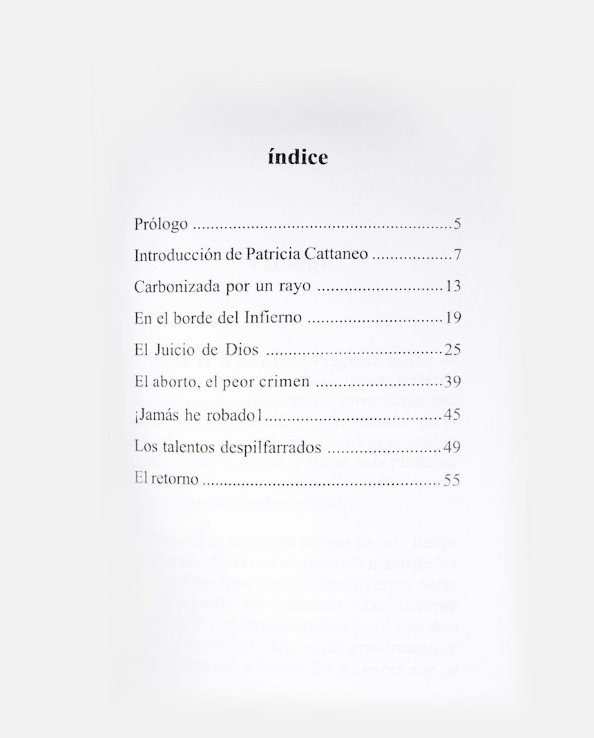 "El infierno es una realidad.  El pecado no es gratuito"
