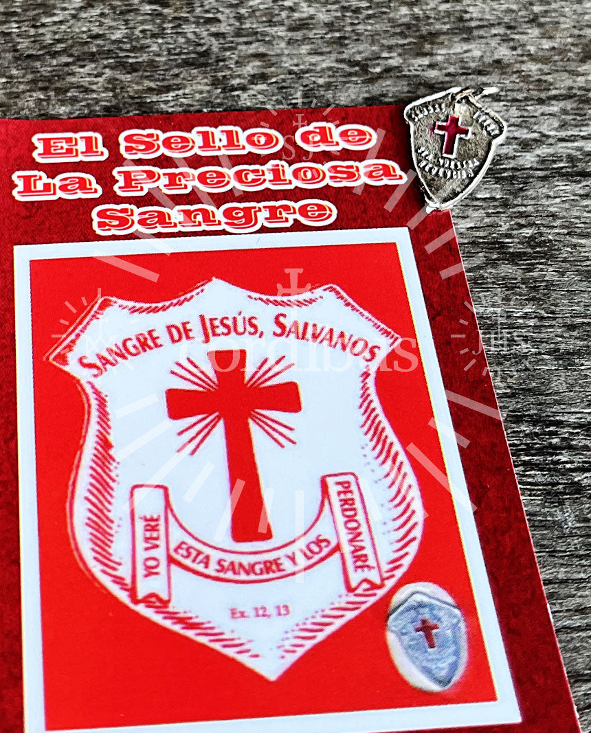 Escudo pequeño "Sangre de Jesús"
