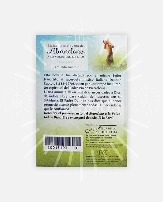 Maravillosa novena del abandono a la voluntad de Dios