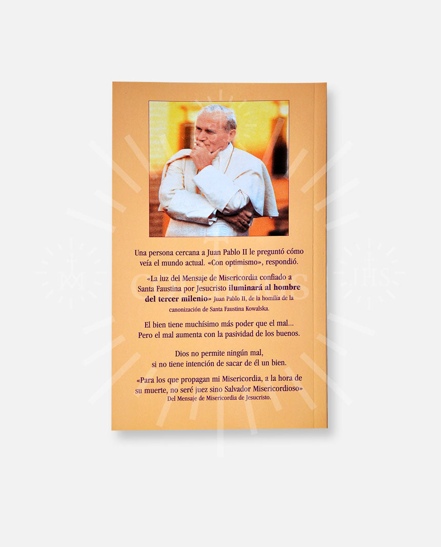 Mensaje de Misericordia de Jesucristo al mundo actual