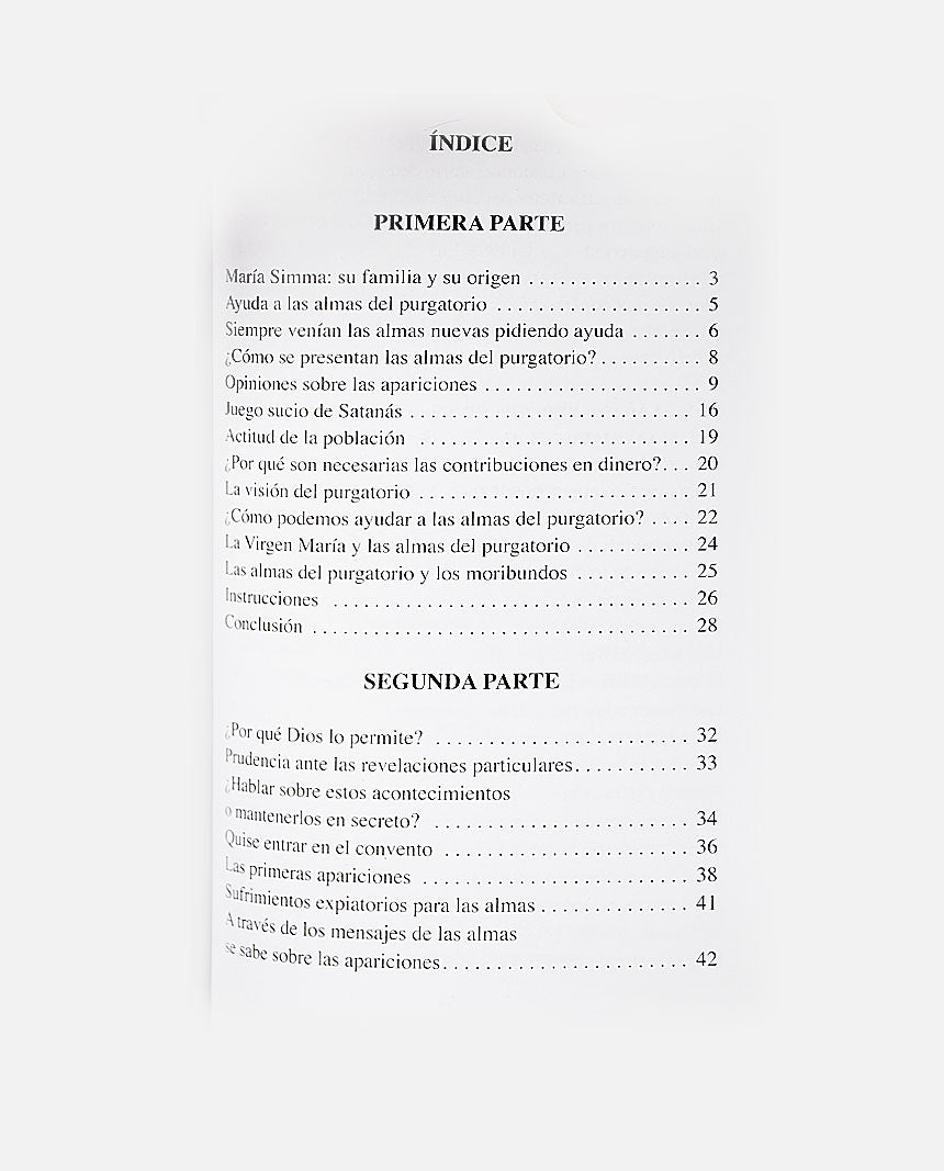 Notas y apuntes de María Simma