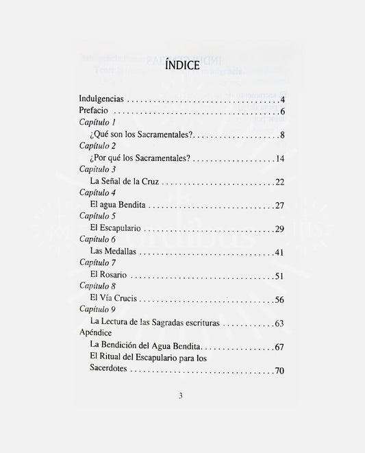 Nuestra Señora nos instruye acerca de los sacramentales y objetos benditos