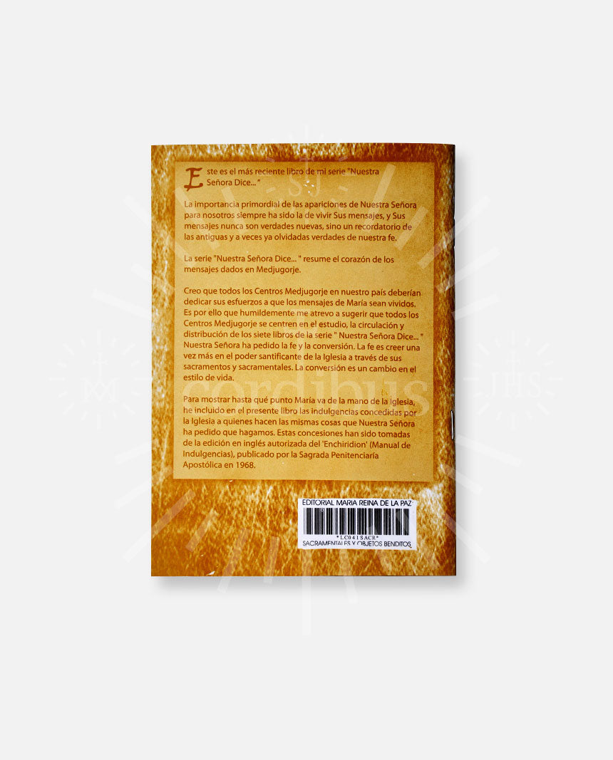 Nuestra Señora nos instruye acerca de los sacramentales y objetos benditos