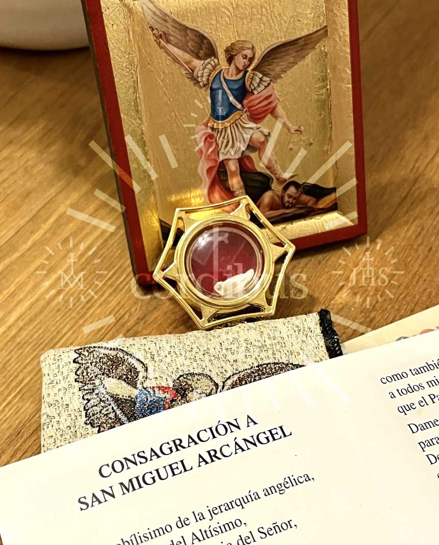 San Miguel Arcángel reliquia