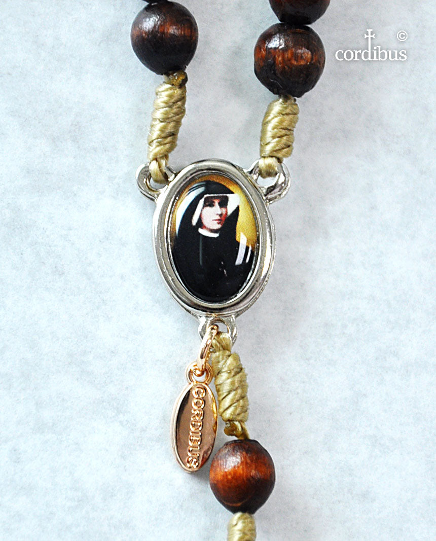 Rosario con reliquia de Sor Faustina Kowalska