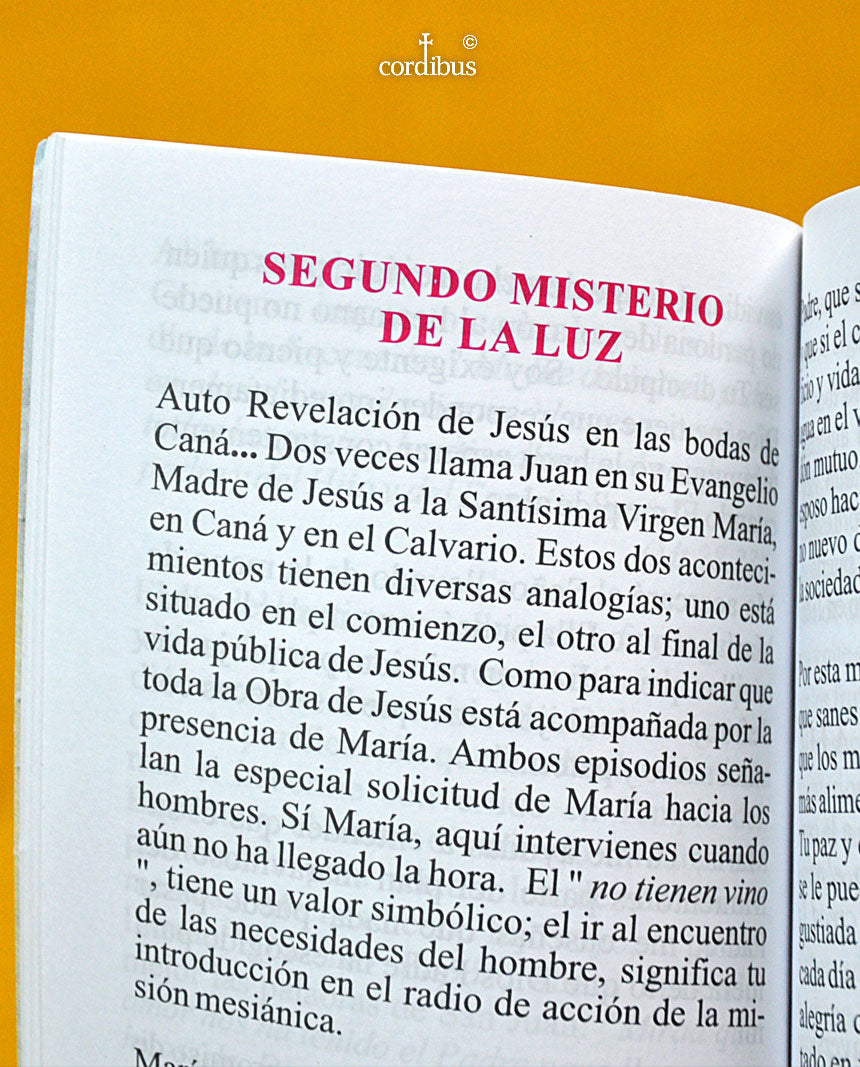 Rosario de Sanación (Misterios de Gozo, de Luz, Dolor y Gloria)