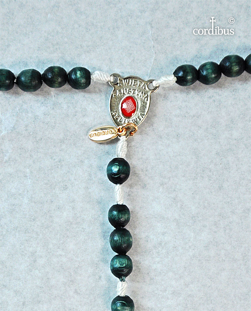 Rosario con reliquia de Sor Faustina Kowalska