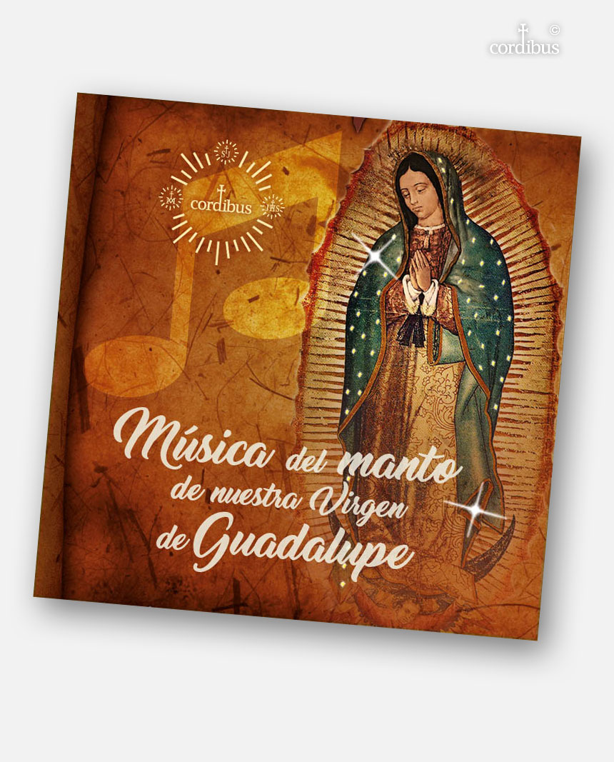 CD música del manto de Nuestra Virgen de Guadalupe