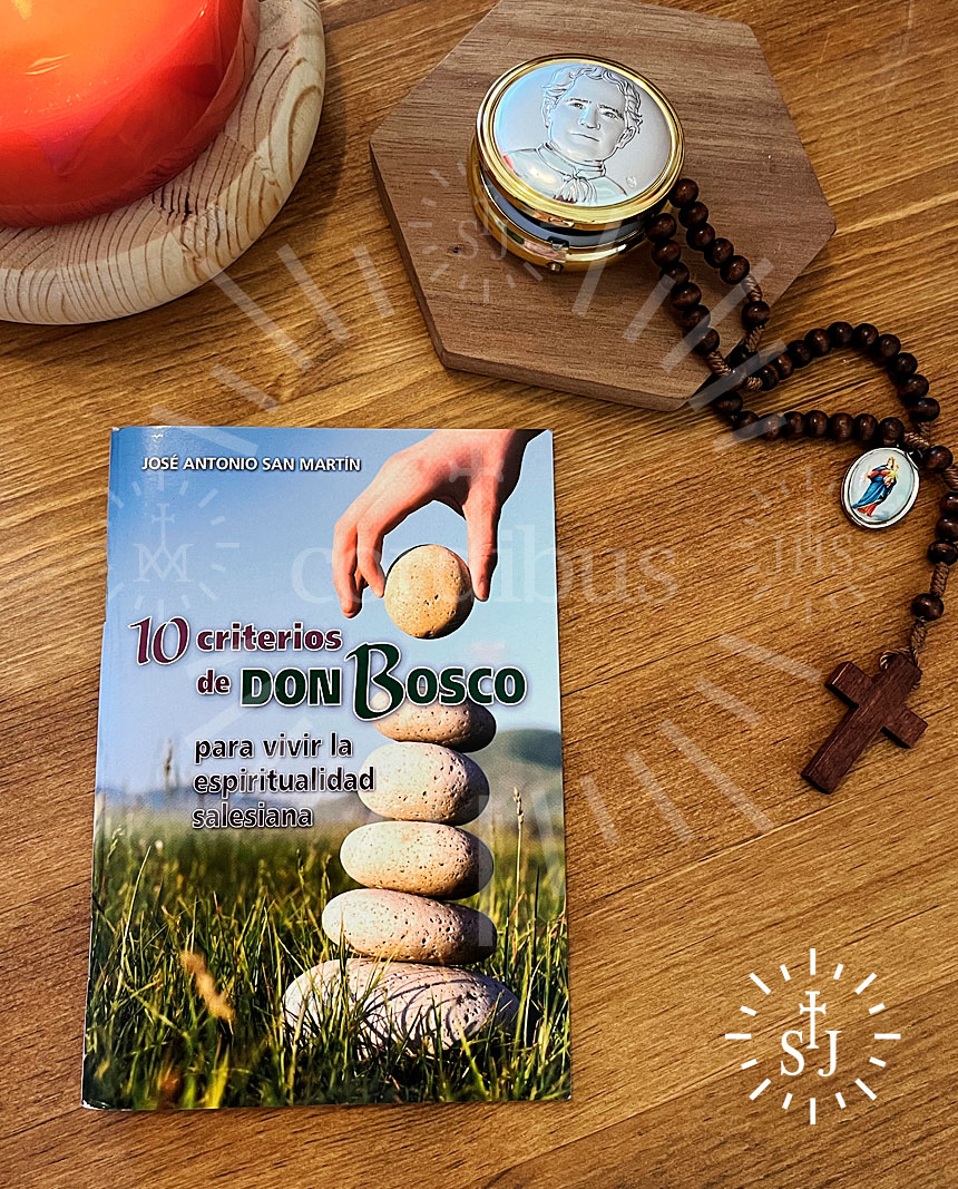 10 criterios de Don Bosco para vivir la espiritualidad salesiana - Portada